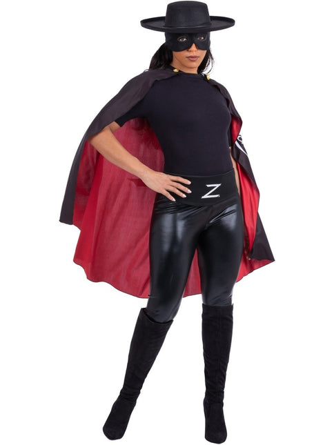 Zorro Accessoire Kit Volwassenen van Smiffys koop je bij Partywinkel