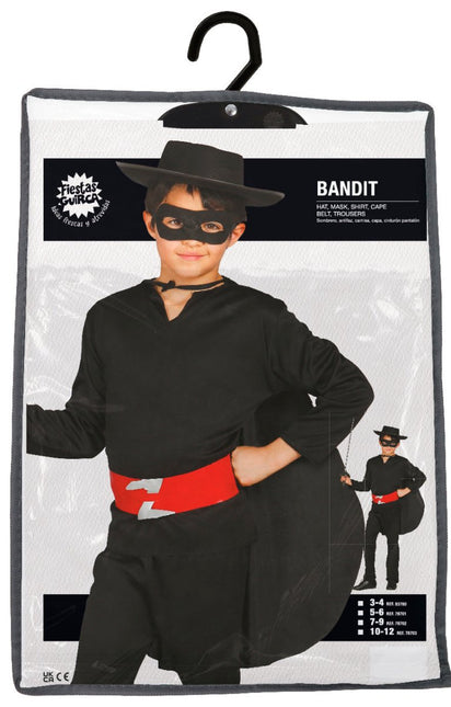 Zorro Kostuum Kind - Partywinkel - 8434077787014