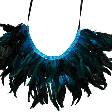 Zwart Blauwe Kraag - Partywinkel - 8434077272138