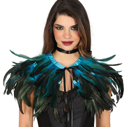Zwart Blauwe Kraag - Partywinkel - 8434077272138