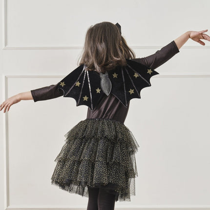 Zwart Gouden Tutu Meisje van Ginger Ray koop je bij Partywinkel