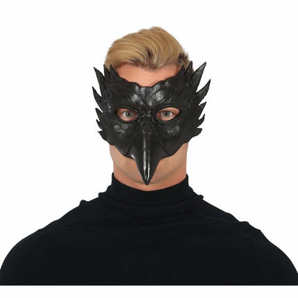 Zwart Oogmasker Uil van Fiestas Guirca koop je bij Partywinkel