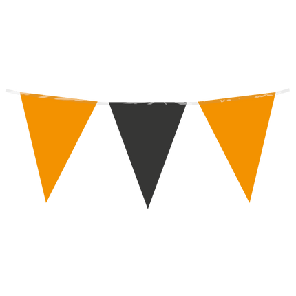 Zwart Oranje Slinger 10m - Partywinkel - 8716764245640
