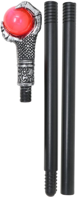 Zwart Rode Scepter 78cm - Partywinkel - 8434077164839