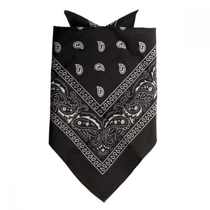 Zwarte Bandana 55cm van Partychimp koop je bij Partywinkel