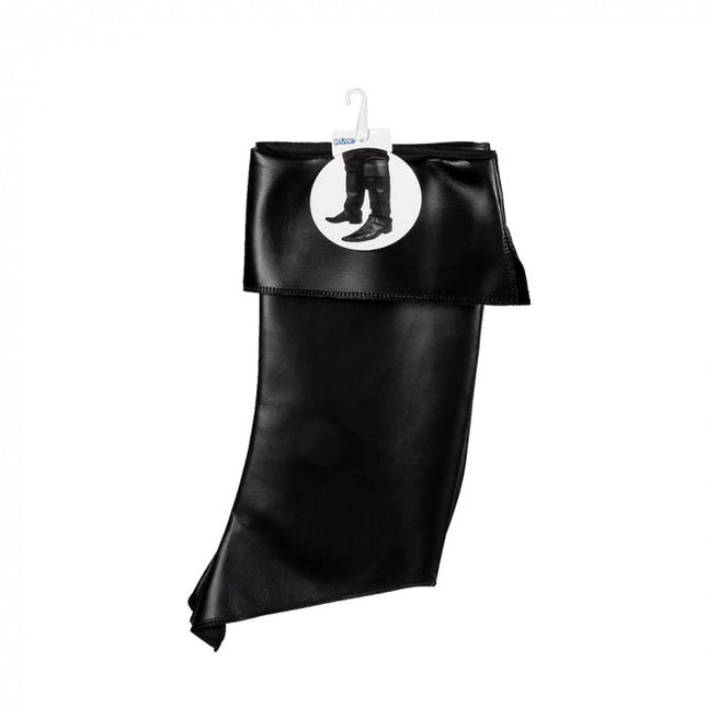 Zwarte Beenkappen 2st van Boland koop je bij Partywinkel