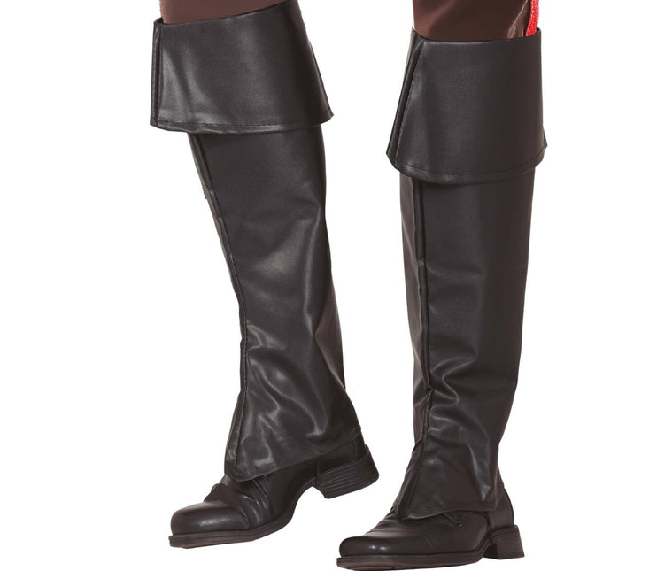 Zwarte Beenkappen Kind 50cm - Partywinkel - 8434077164747