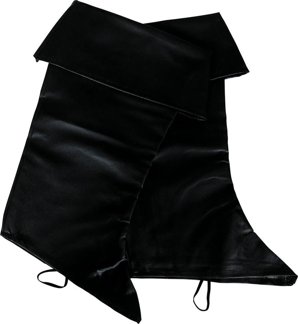 Zwarte Beenkappen Kind 50cm - Partywinkel - 8434077164747