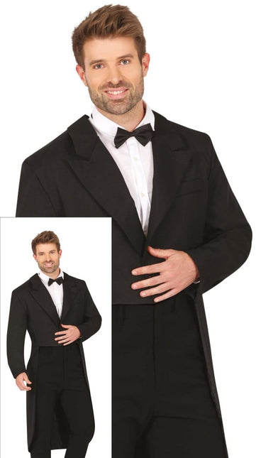Zwarte Blazer Heren - Partywinkel - 8434077862698