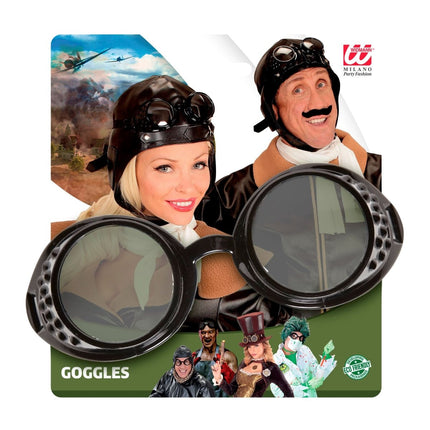 Zwarte Bril Laboratorium van Widmann koop je bij Partywinkel