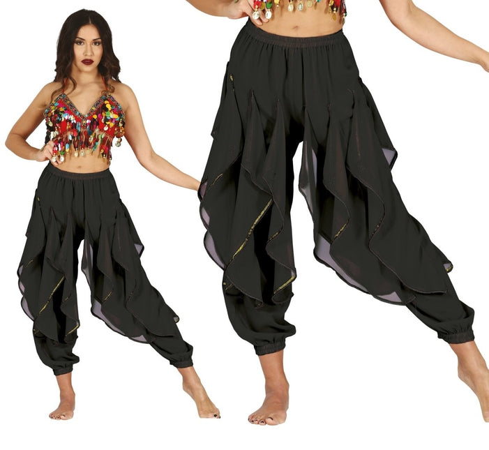 Czarne spodnie Belly Dancer