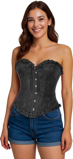 Zwarte Corset van Fiestas Guirca koop je bij Partywinkel