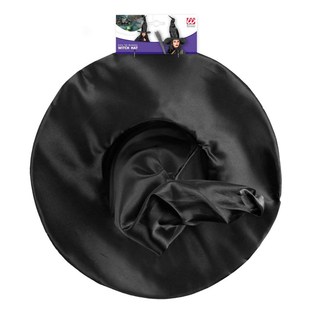 Zwarte Heksenhoed Buigbaar van Widmann koop je bij Partywinkel