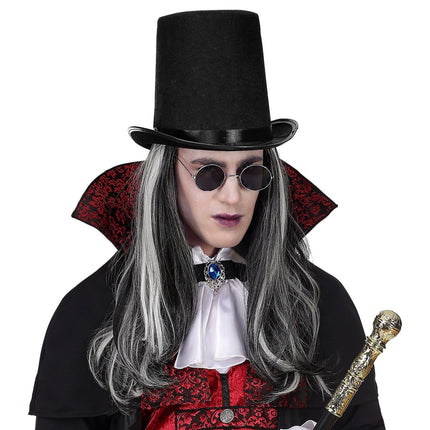 Zwarte Hoed 20cm van Widmann koop je bij Partywinkel