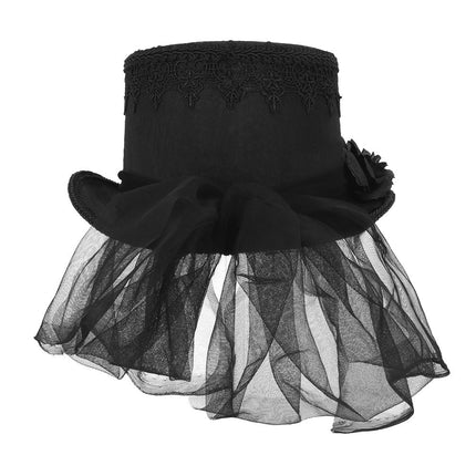 Zwarte Hoed Gothic van Boland koop je bij Partywinkel