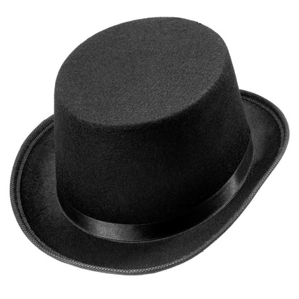 Zwarte Hoed Kind Hoog van Widmann koop je bij Partywinkel