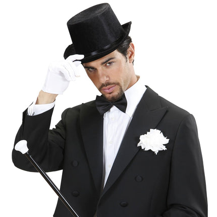 Zwarte Hoed Zwart Hoog van Widmann koop je bij Partywinkel