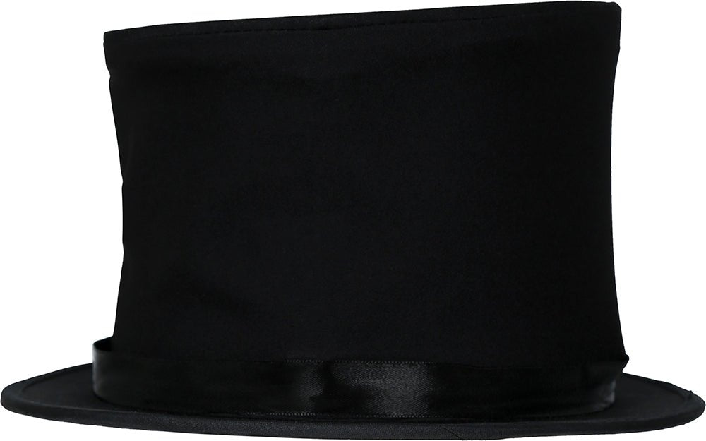 Zwarte Hoge Hoed Opvouwbaar 21cm - Partywinkel - 8434077137215