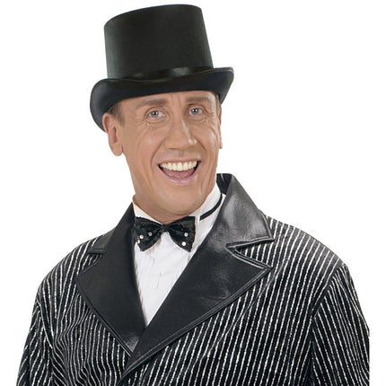 Zwarte Hoge Hoed Satijn van Widmann koop je bij Partywinkel