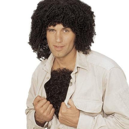 Zwarte Nep Borsthaar van Widmann koop je bij Partywinkel