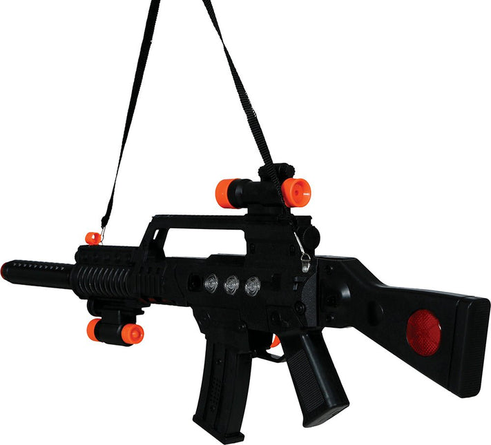 Zwarte Nep Pistool 70cm - Partywinkel - 8434077163597