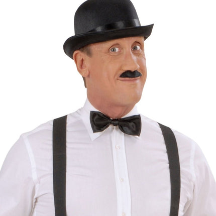 Zwarte Nep Snor 1st van Widmann koop je bij Partywinkel