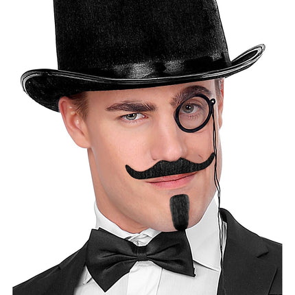 Zwarte Nep Snor En Sik van Widmann koop je bij Partywinkel