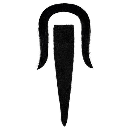 Zwarte Nep Snor En Sik 2 delig van Widmann koop je bij Partywinkel