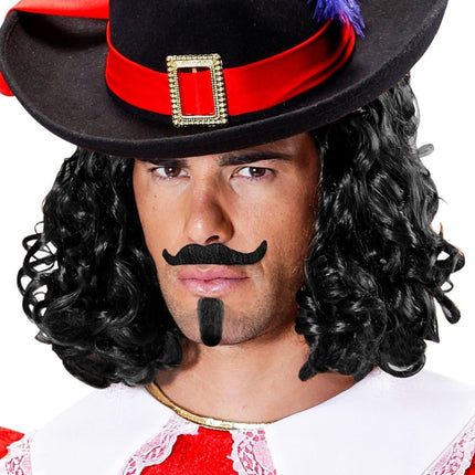 Zwarte Nep Snor En Sik van Widmann koop je bij Partywinkel