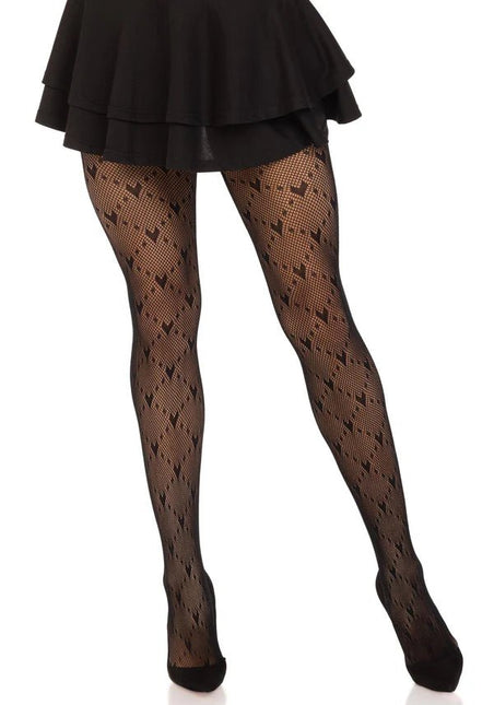 Zwarte Panty Love Struck - Partywinkel - 714718569857