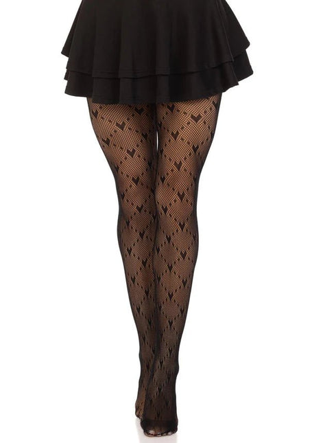 Zwarte Panty Love Struck - Partywinkel - 714718569857