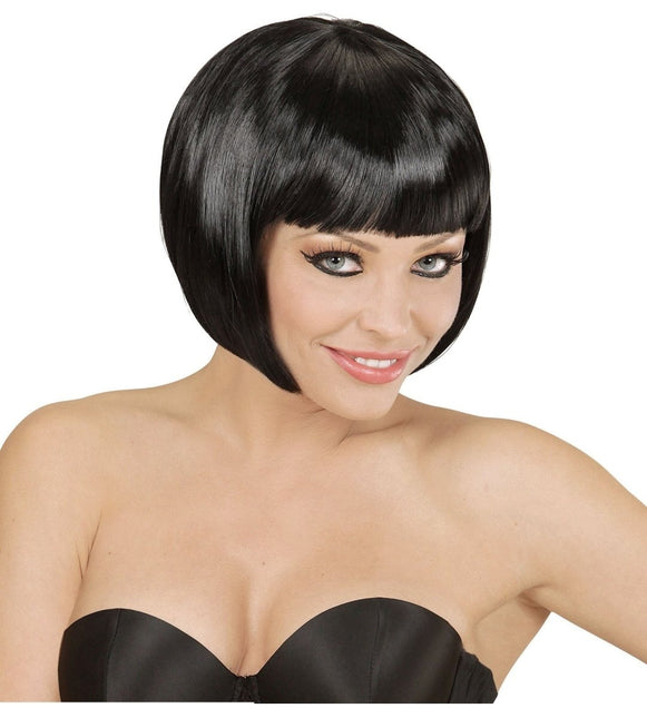 Zwarte Pruik Boblijn van Widmann koop je bij Partywinkel