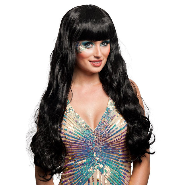 Zwarte Pruik Oceana van Boland koop je bij Partywinkel