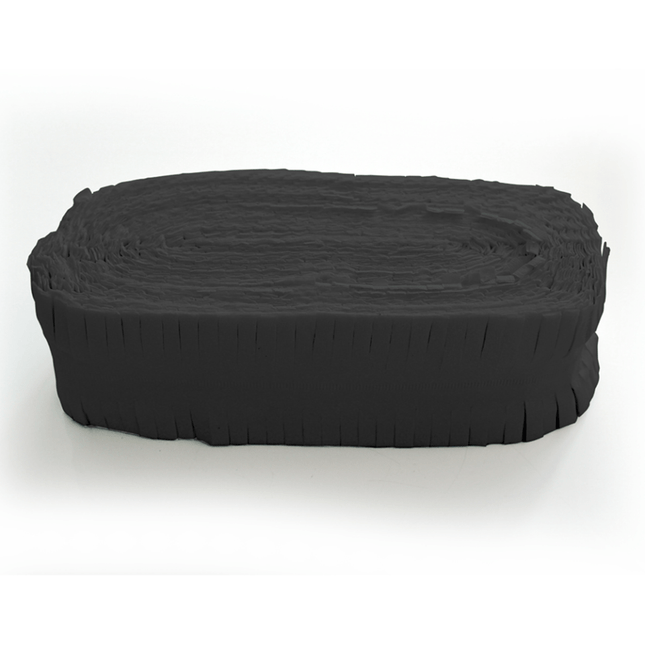 Zwarte Slingers Crepe 24m - Partywinkel - 5712735011736