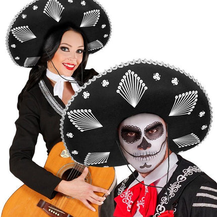 Zwarte Sombrero van Widmann koop je bij Partywinkel