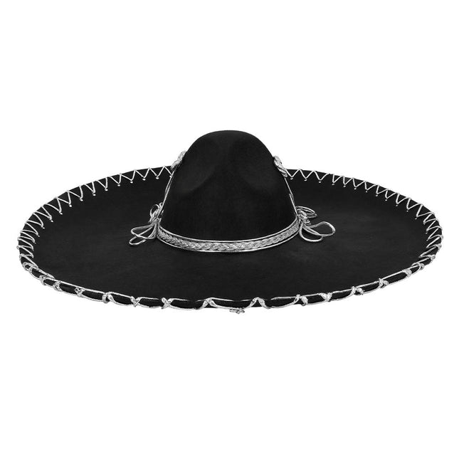 Zwarte Sombrero Guillermo van Boland koop je bij Partywinkel